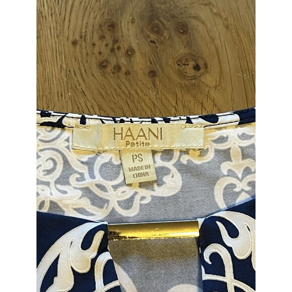 Haani Dress‎ Women Size Small Petite  Sleeveless Textured Preppy Classic - Picture 6 of 7